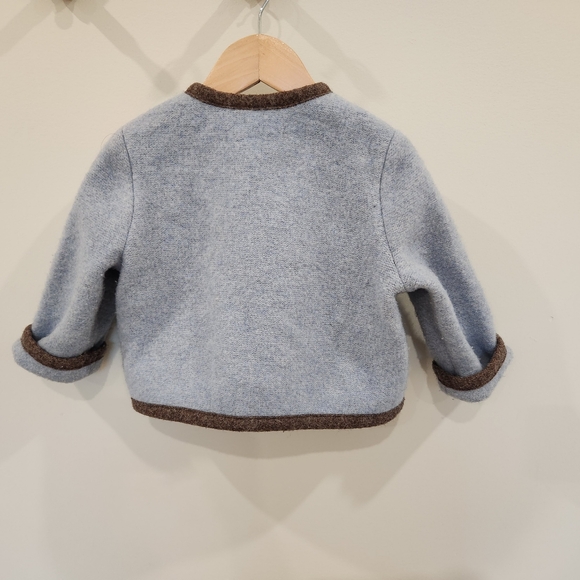 GIESSWEIN AUSTRIA vintage 18m baby toddler wool coat - Picture 5 of 12